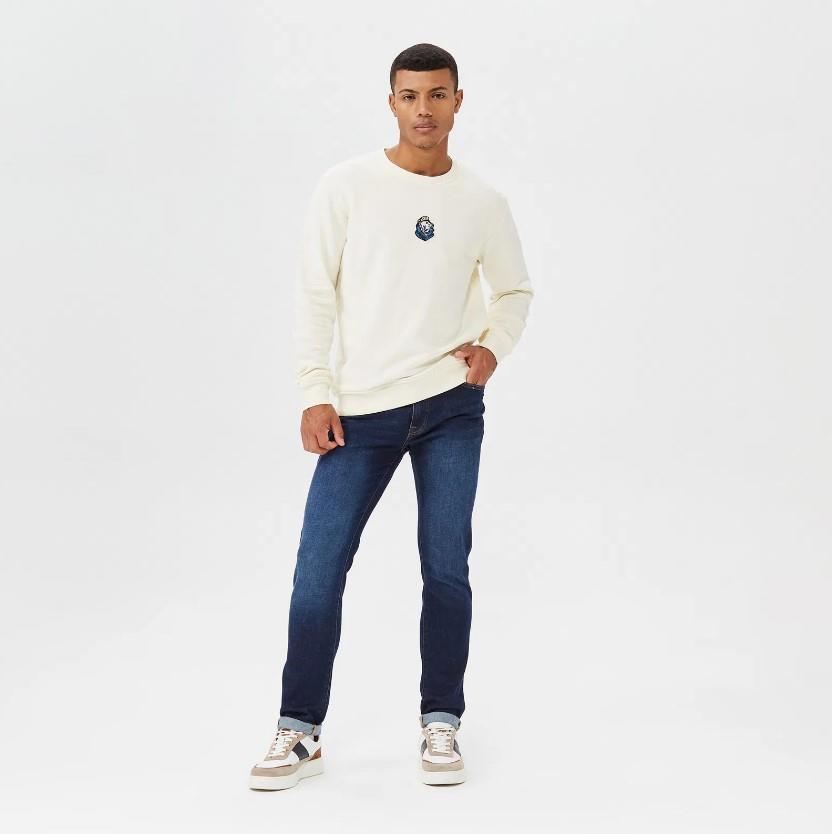 NAUTICA ERKEK MAVİ DENİM PANTOLON