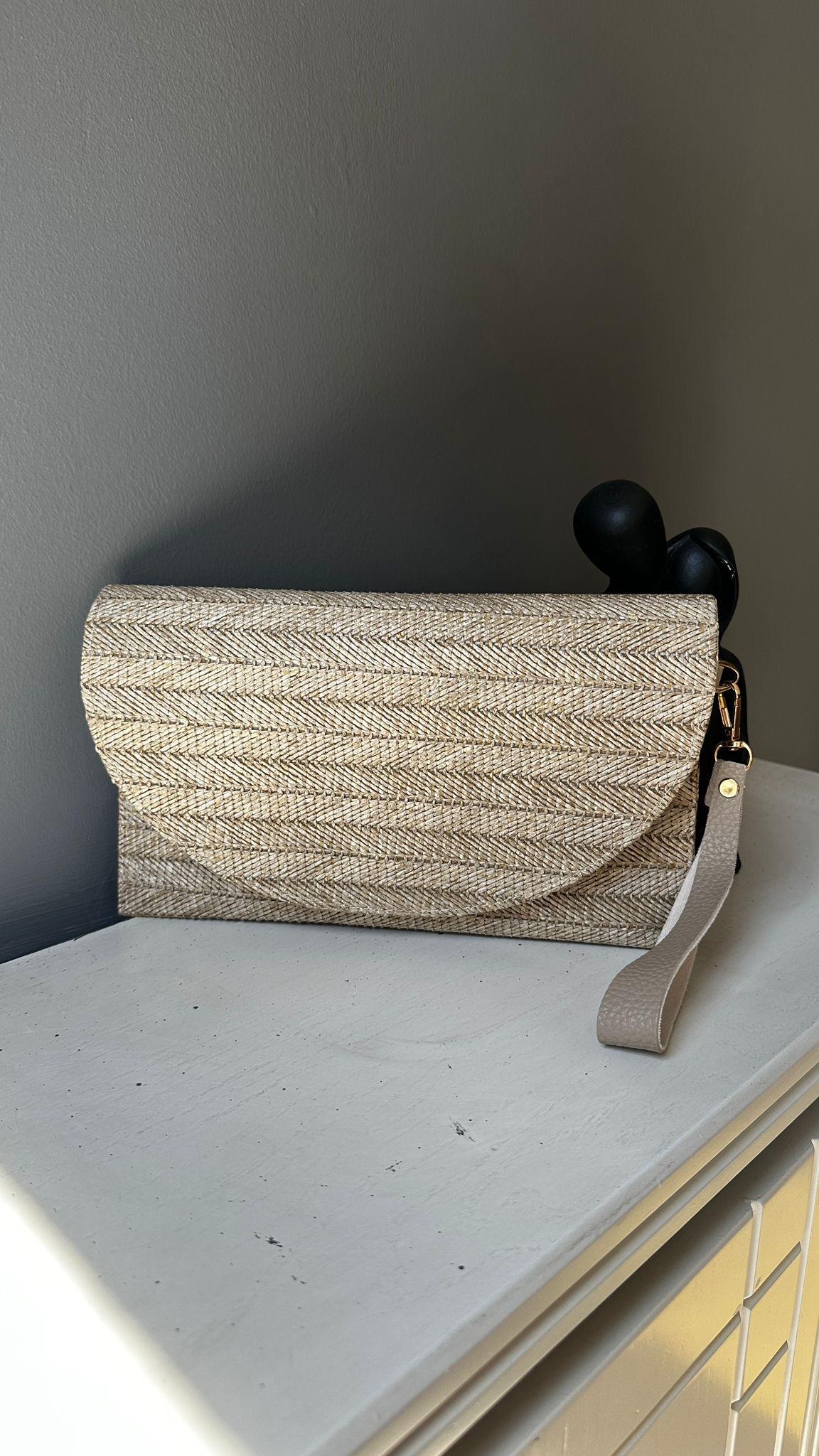 ByFuly Wickerpurse Beige Çanta