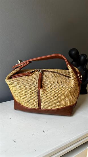 ByFuly Wickermix Brown Çanta