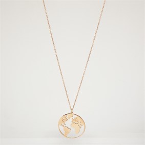 Dünya Gümüş Kolye