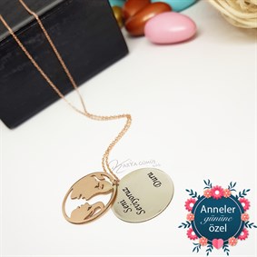 Gizli Bahçem Annem Gümüş Kolye