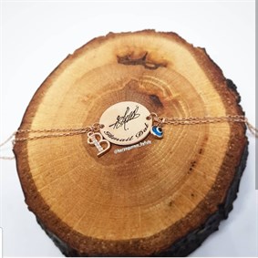 İmza Harf Gümüş Bileklik