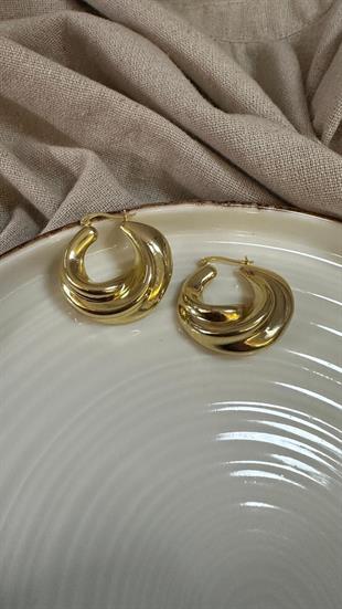 Orjinal Marka Vintage Halka Küpe