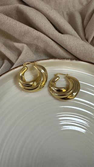 Orjinal Marka Vintage Halka Küpe