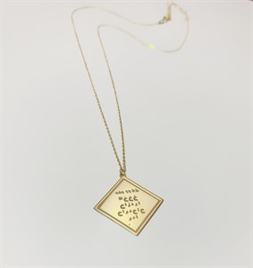 Tuğçe Isınsu Kısmet Tılsım Gümüs Kolye