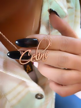 Yeni Nesil İsim Gümüş Kolye