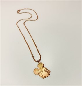 Yeni Tasarım Mickey Kolye