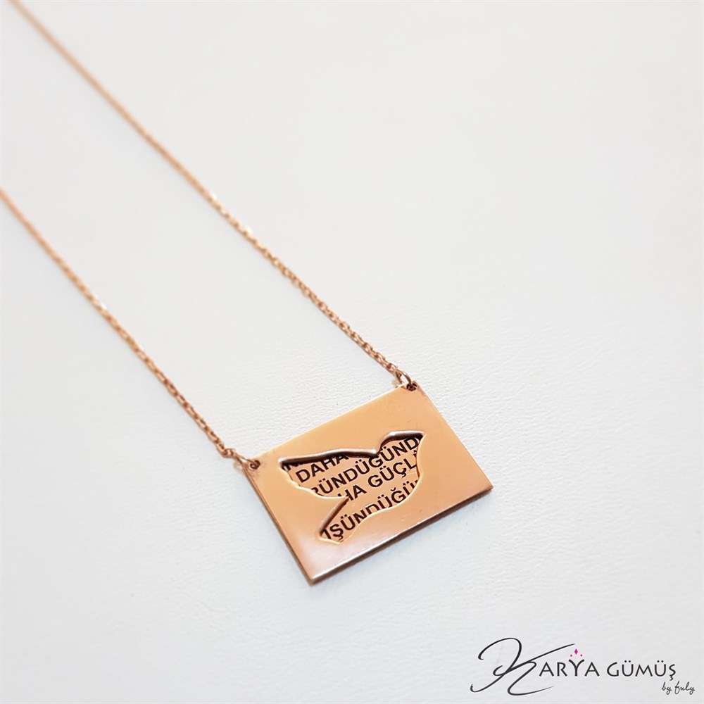 AŞK GUVERCİNİ GÜMÜŞ KOLYE