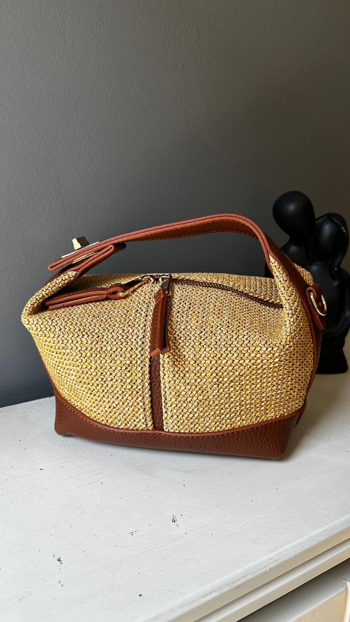 ByFuly Wickermix Brown Çanta