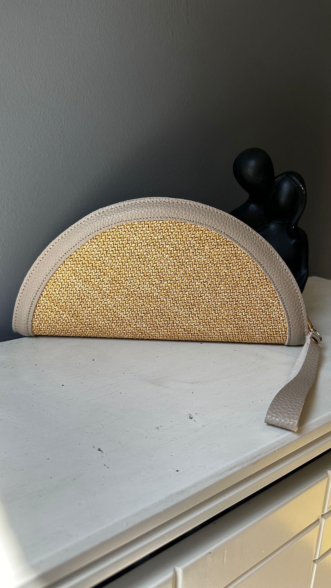 ByFuly Wickermoon Beige Çanta