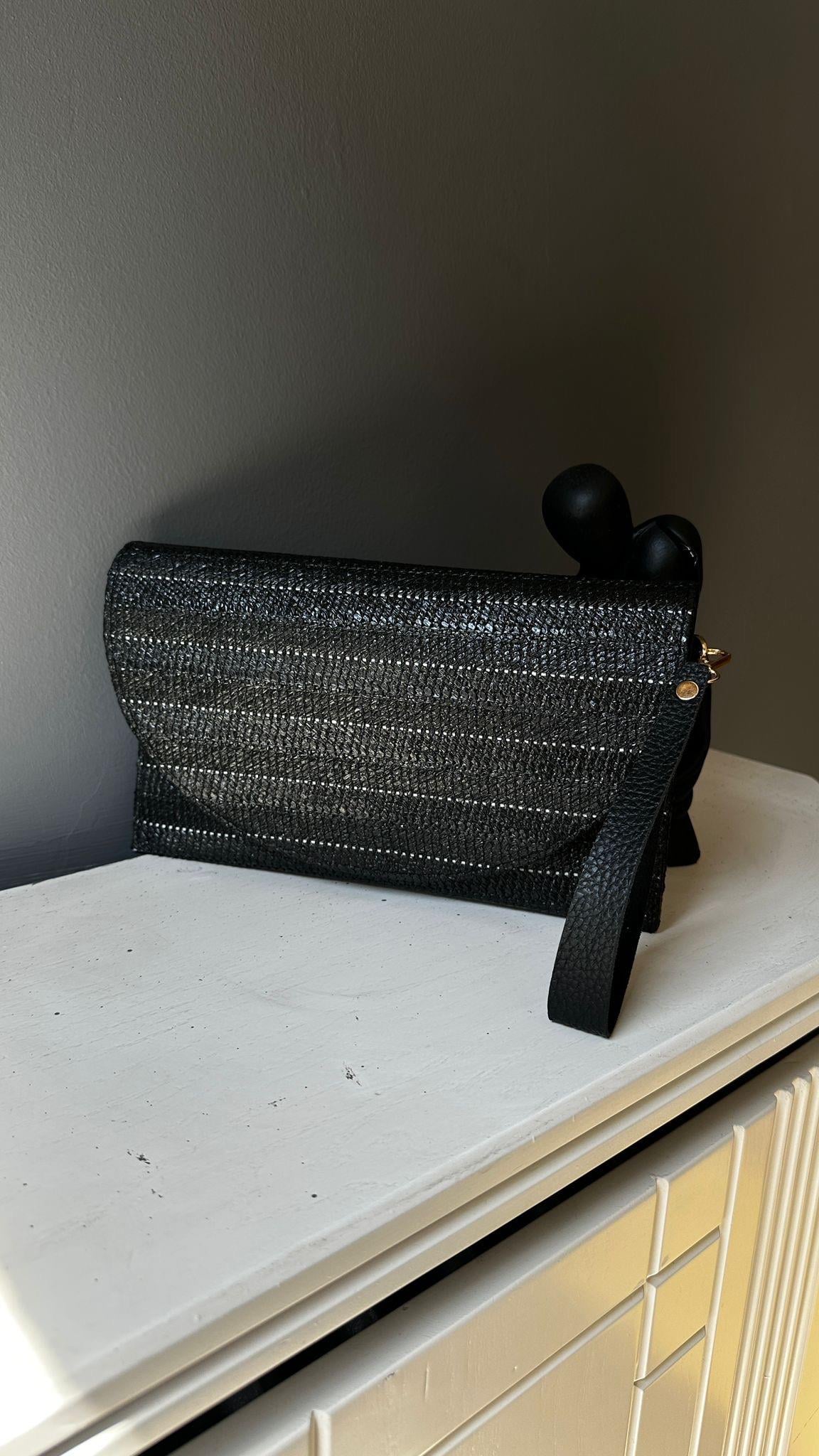 ByFuly Wickerpurse Black Çanta