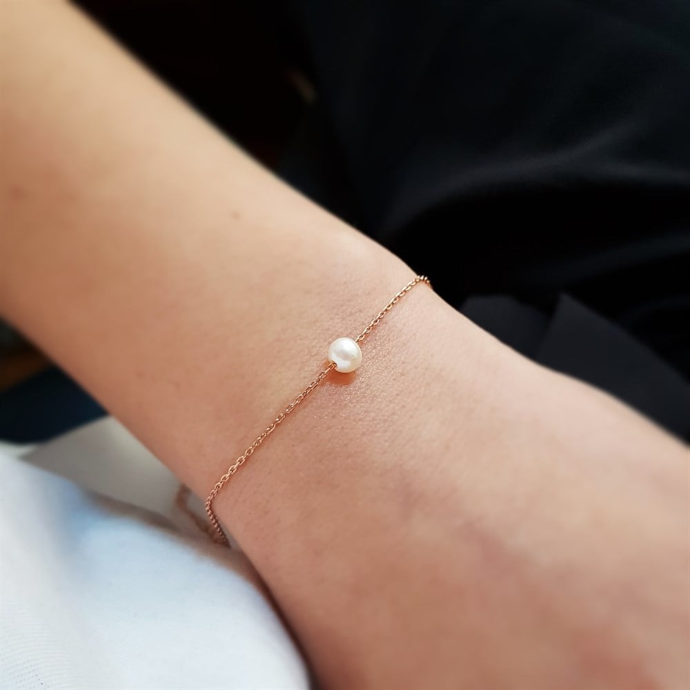 İNCİ GÜMÜŞ BİLEKLİK