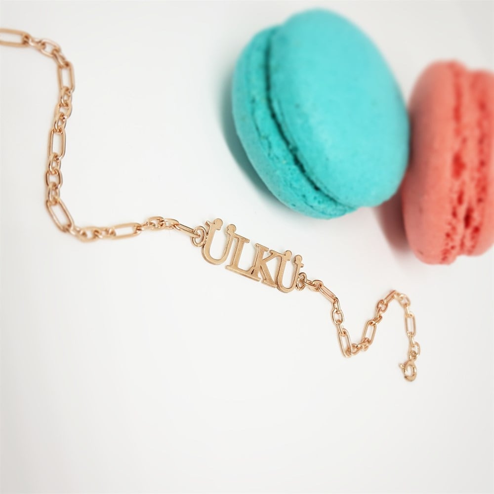 İSİM GÜMÜŞ KÜNYE BİLEKLİK