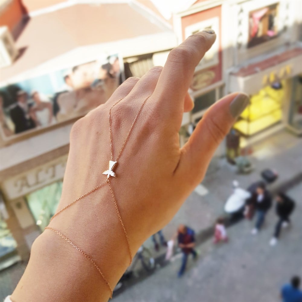 MELEK ŞAHMERAN GÜMÜŞ BİLEKLİK