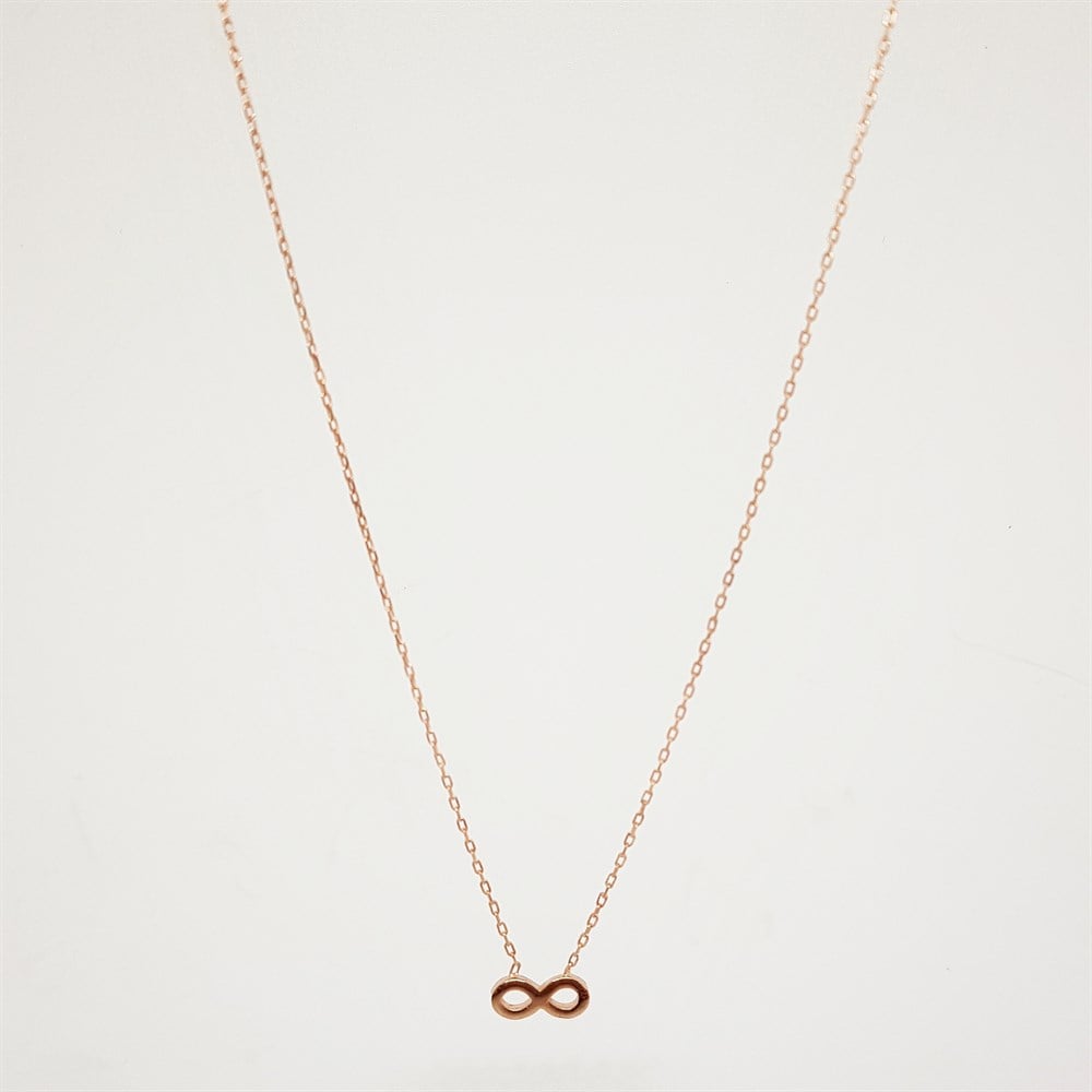 MİNİK FİGÜRLÜ SONSUZLUK GÜMÜŞ KOLYE