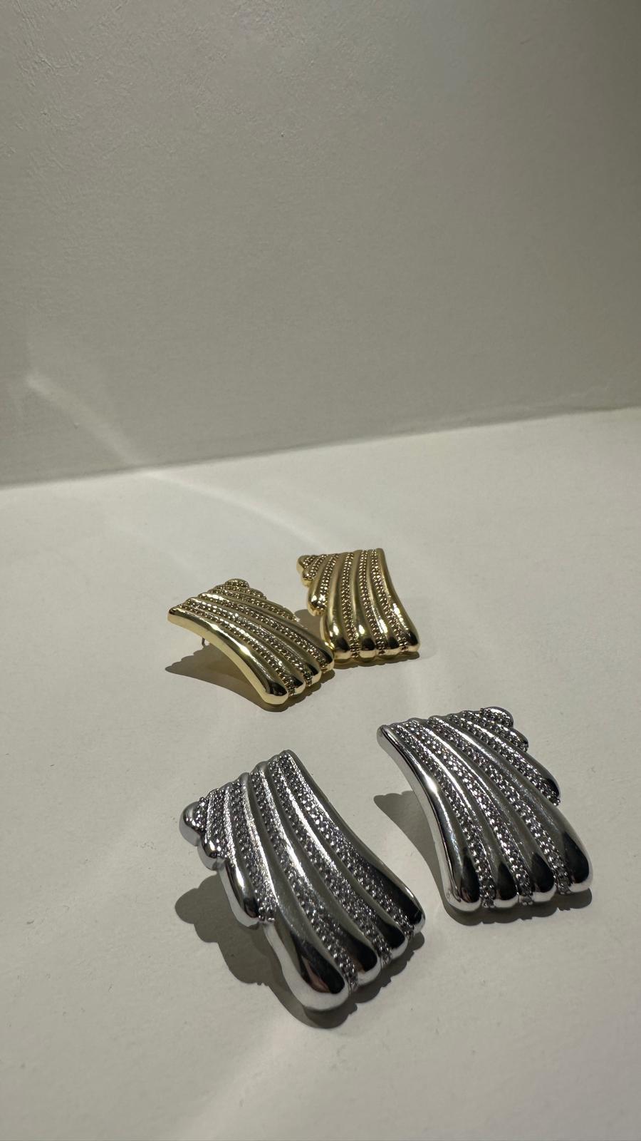 Orjinal Marka Zirkon Taşlı Çoklu Damla Küpe