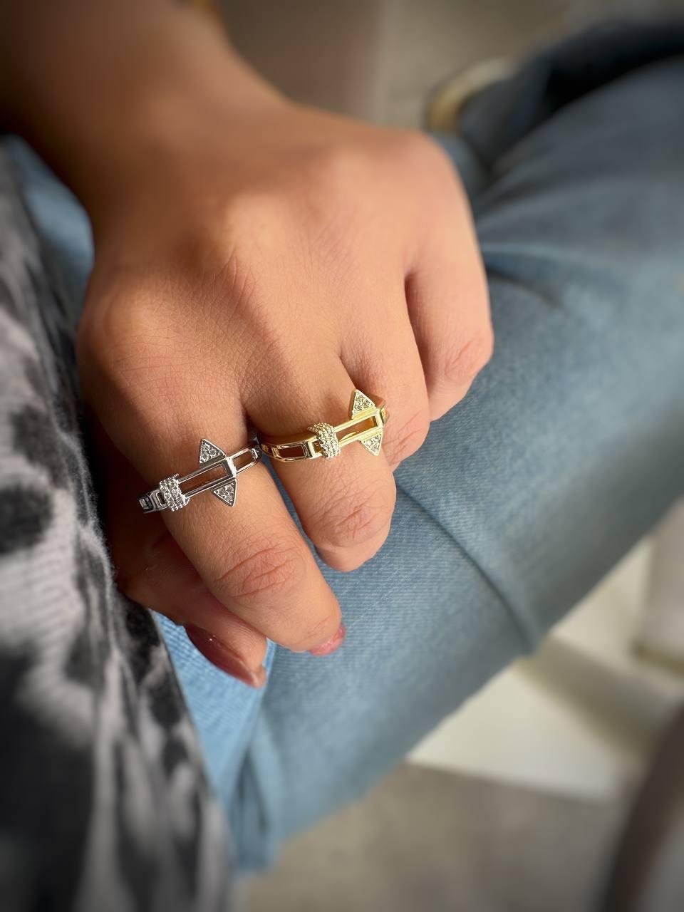 Özel Seri Orjinal Marka Zirkon Taşlı Çelik Yüzük