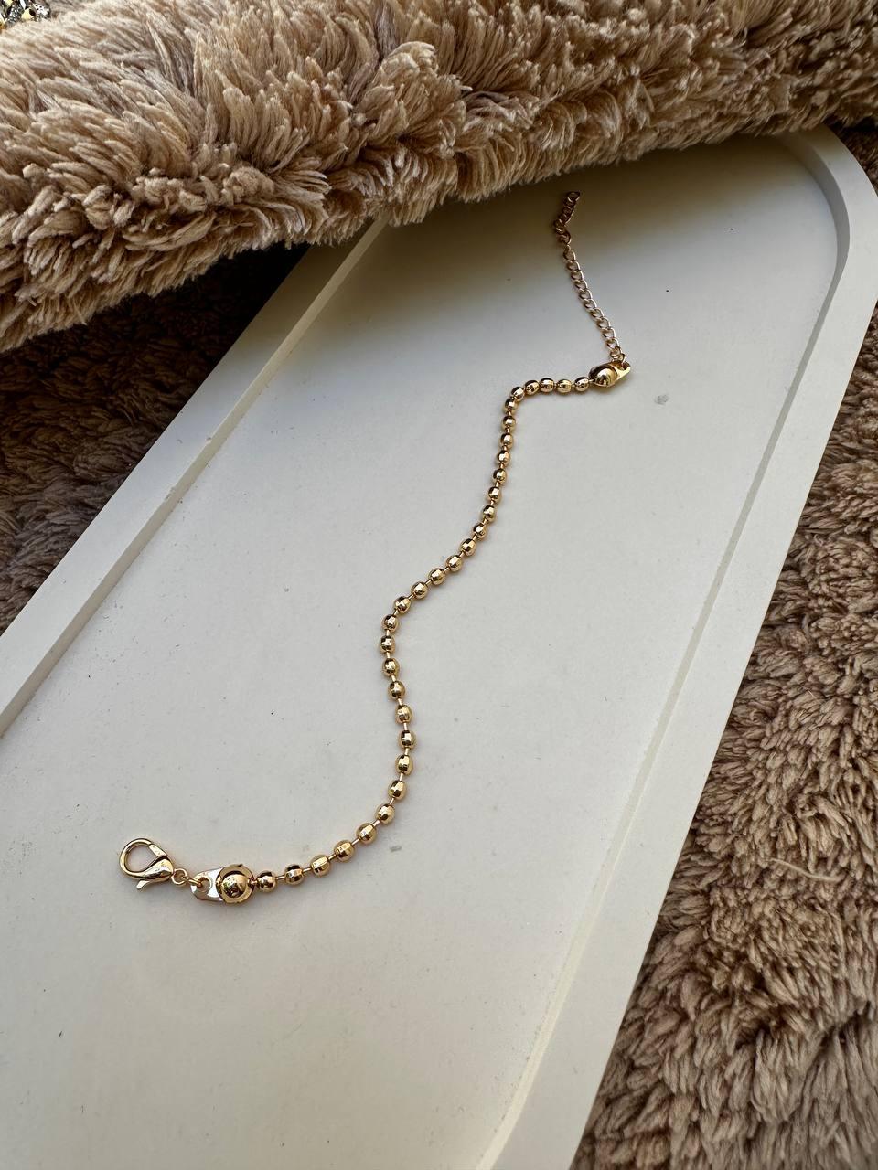 Topçuk Zincir Bileklik 