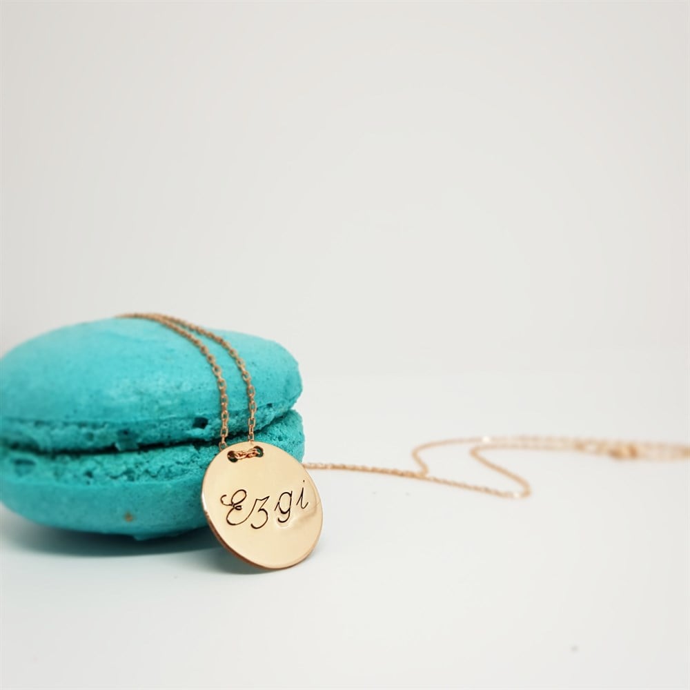 YENİ PLAKA İSİM GÜMÜŞ KOLYE