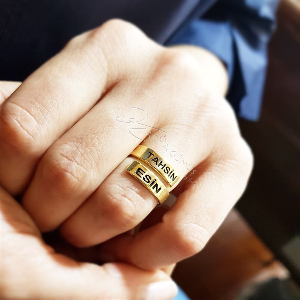 Sarmal İsimli Gümüş Yüzük