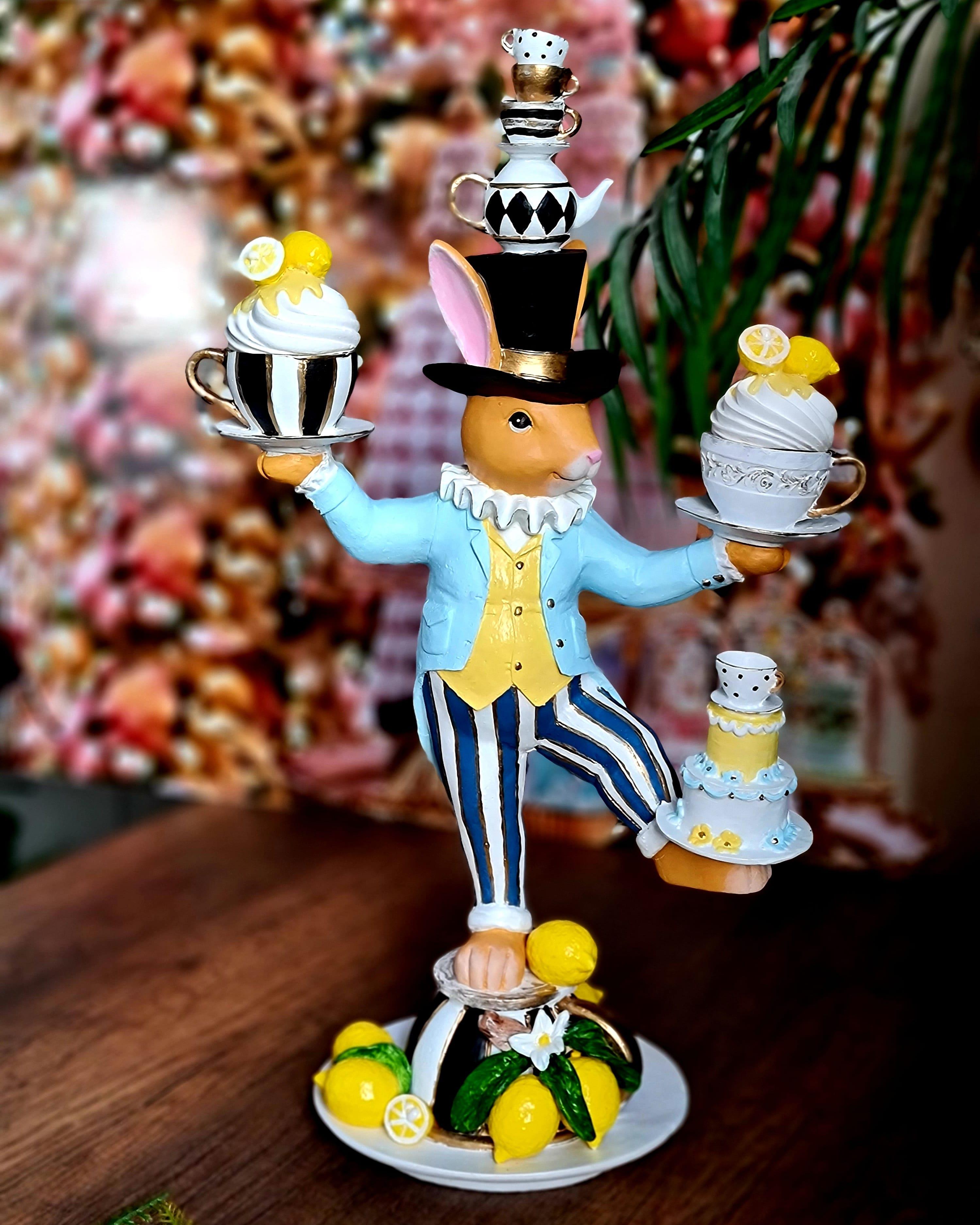 Alice Tea Time Lemon decor 58 cm