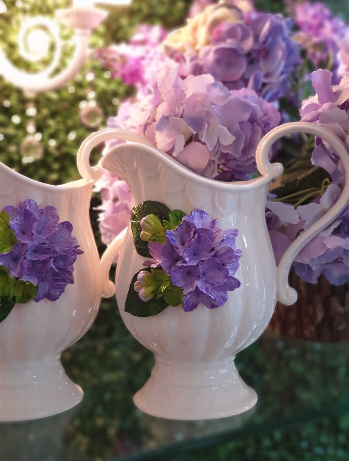 bouquet sürahi 1,5 lt lila