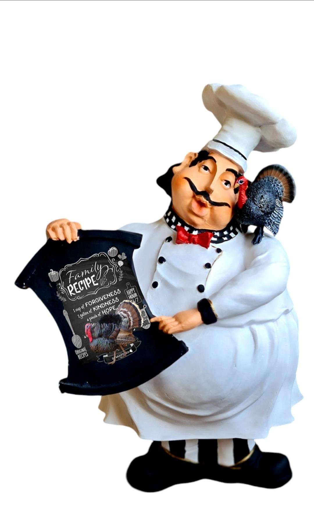 Chef büyük decor 35 cm