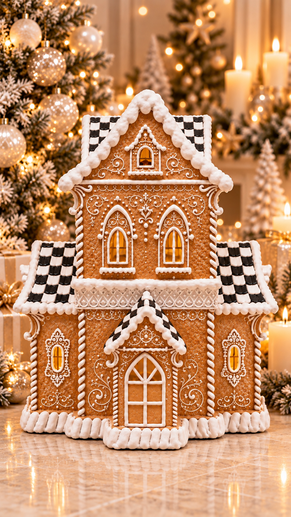 gingerbread houses 32 cm