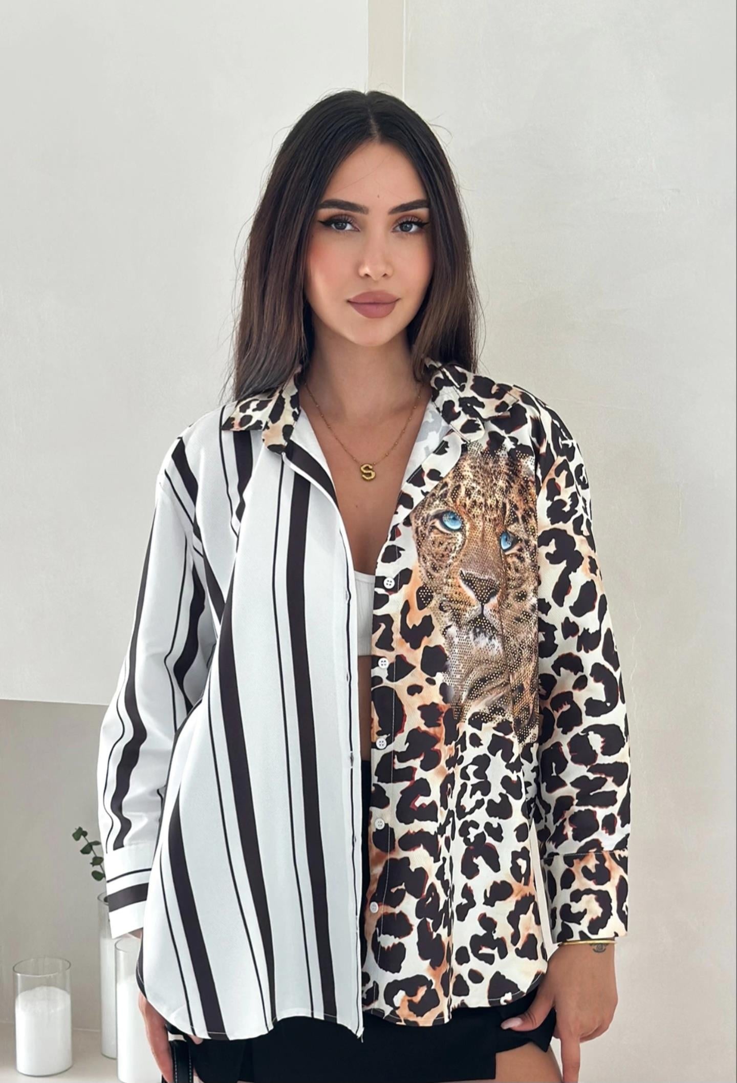 Leopar gömlek