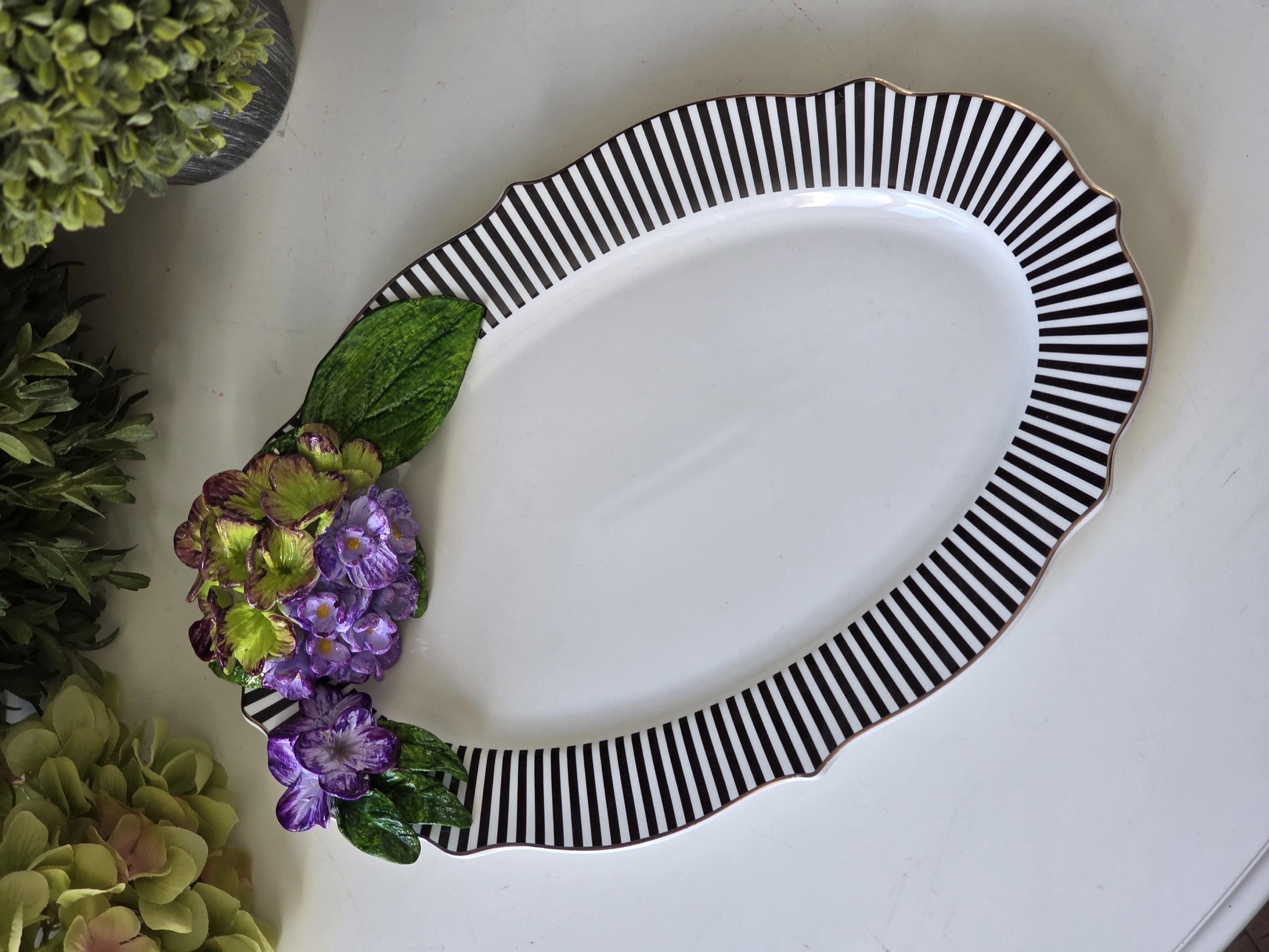 lilac kayık tabak