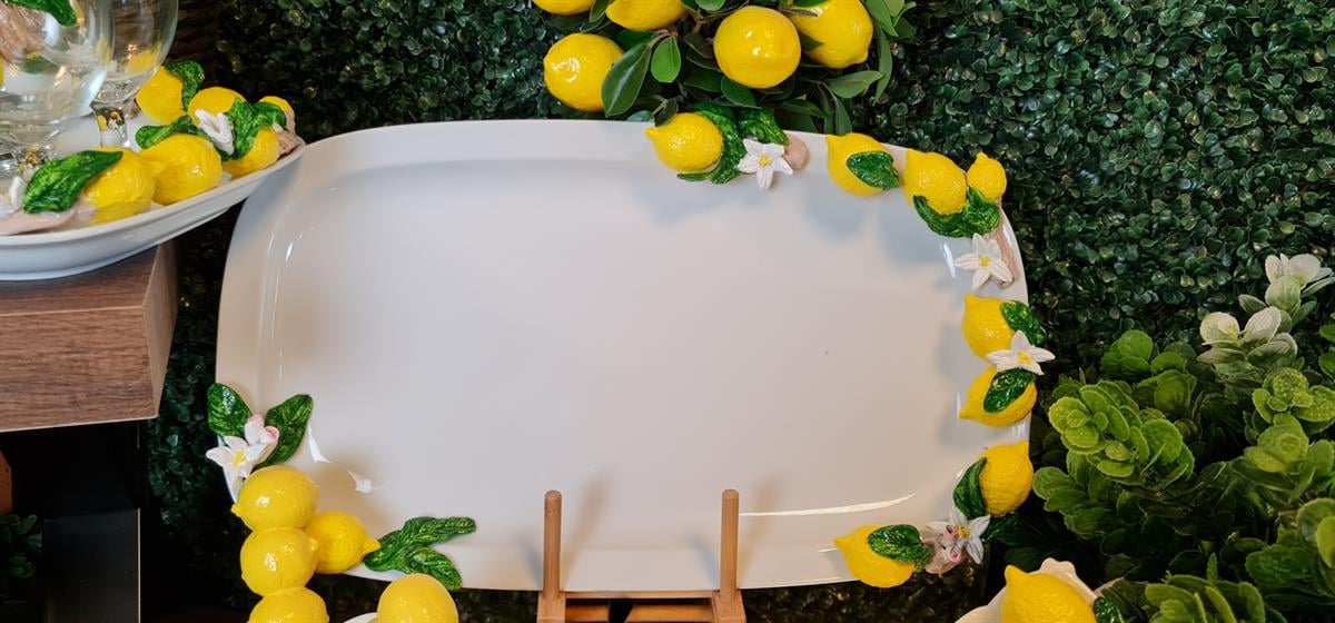 Limonlu tabak 50 cm