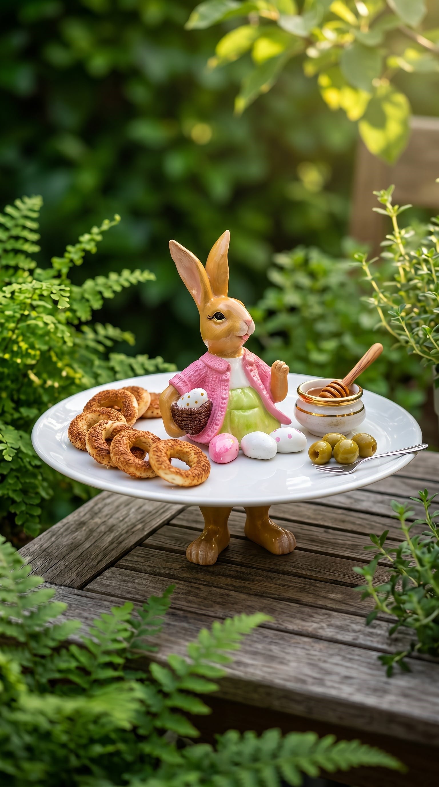 Minny Rabbit pinky servis 29 cm