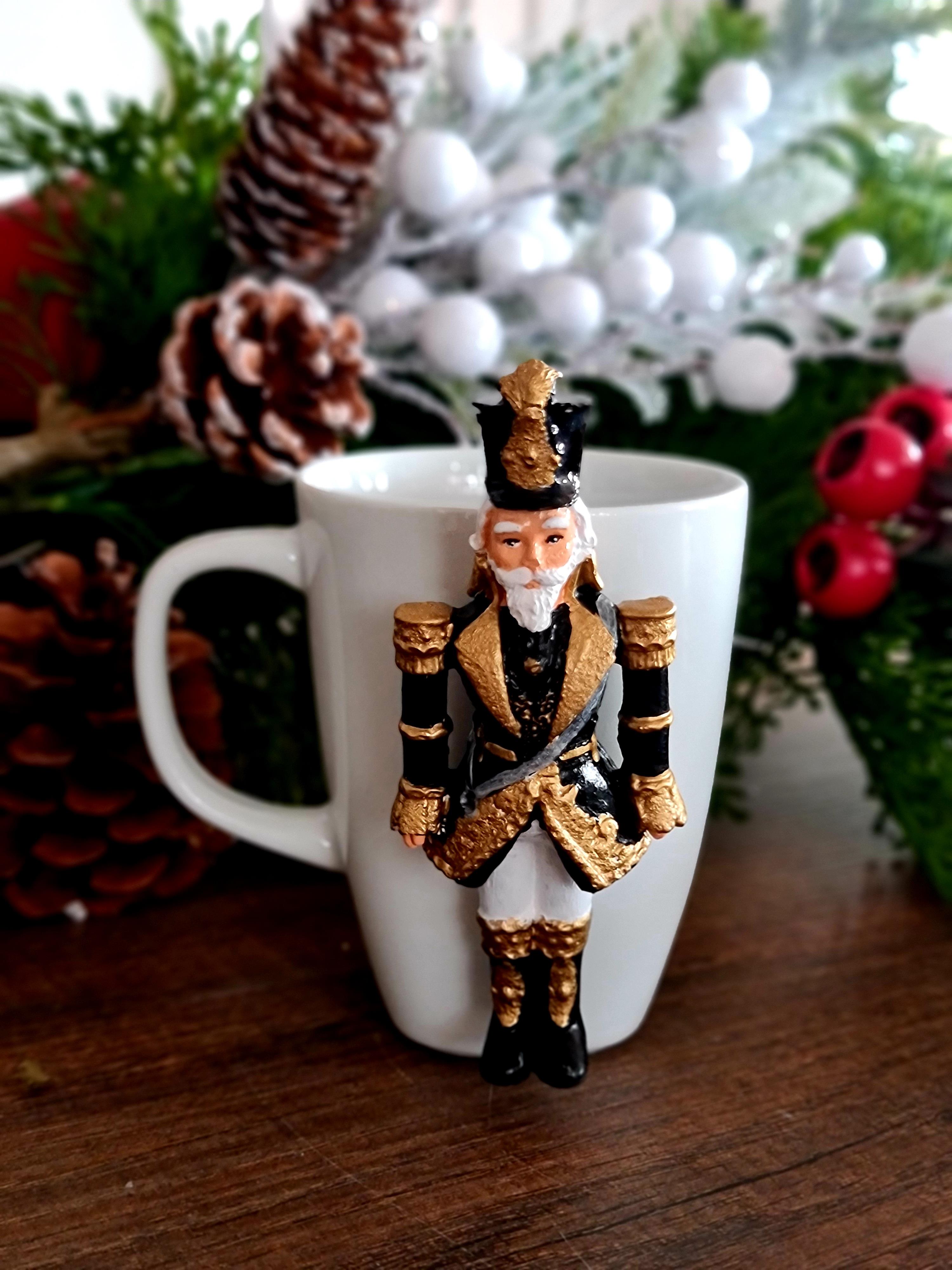 nutcracker black mug