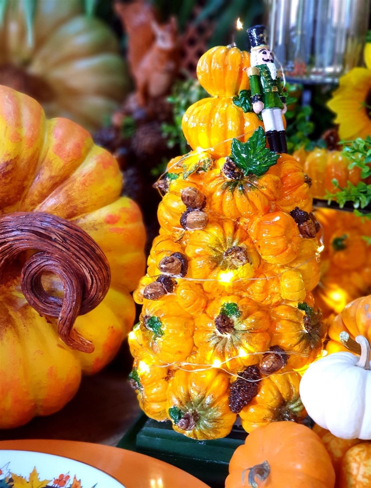 pumpkin ağaç deco