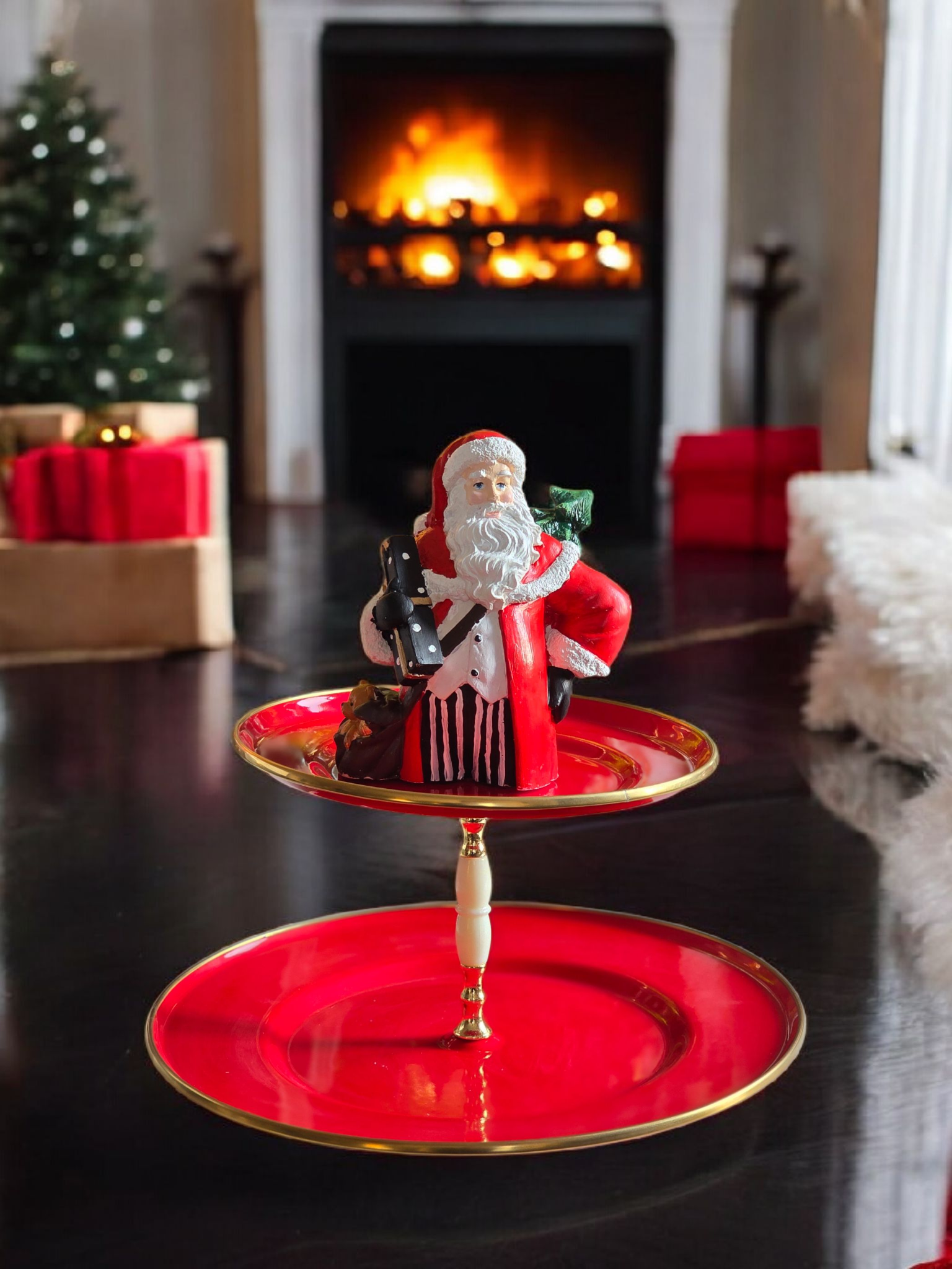 santa katlı kurabiyelik