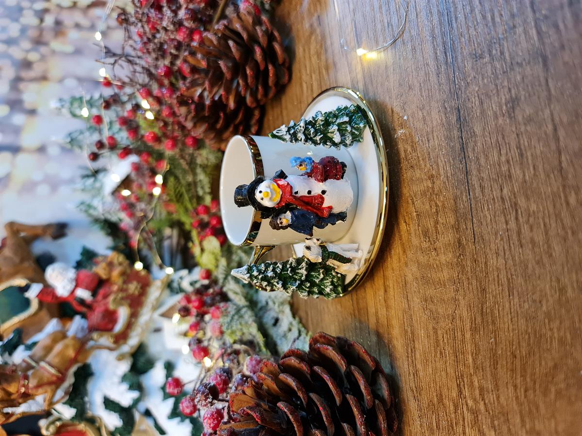 Snowman kahve fincanı