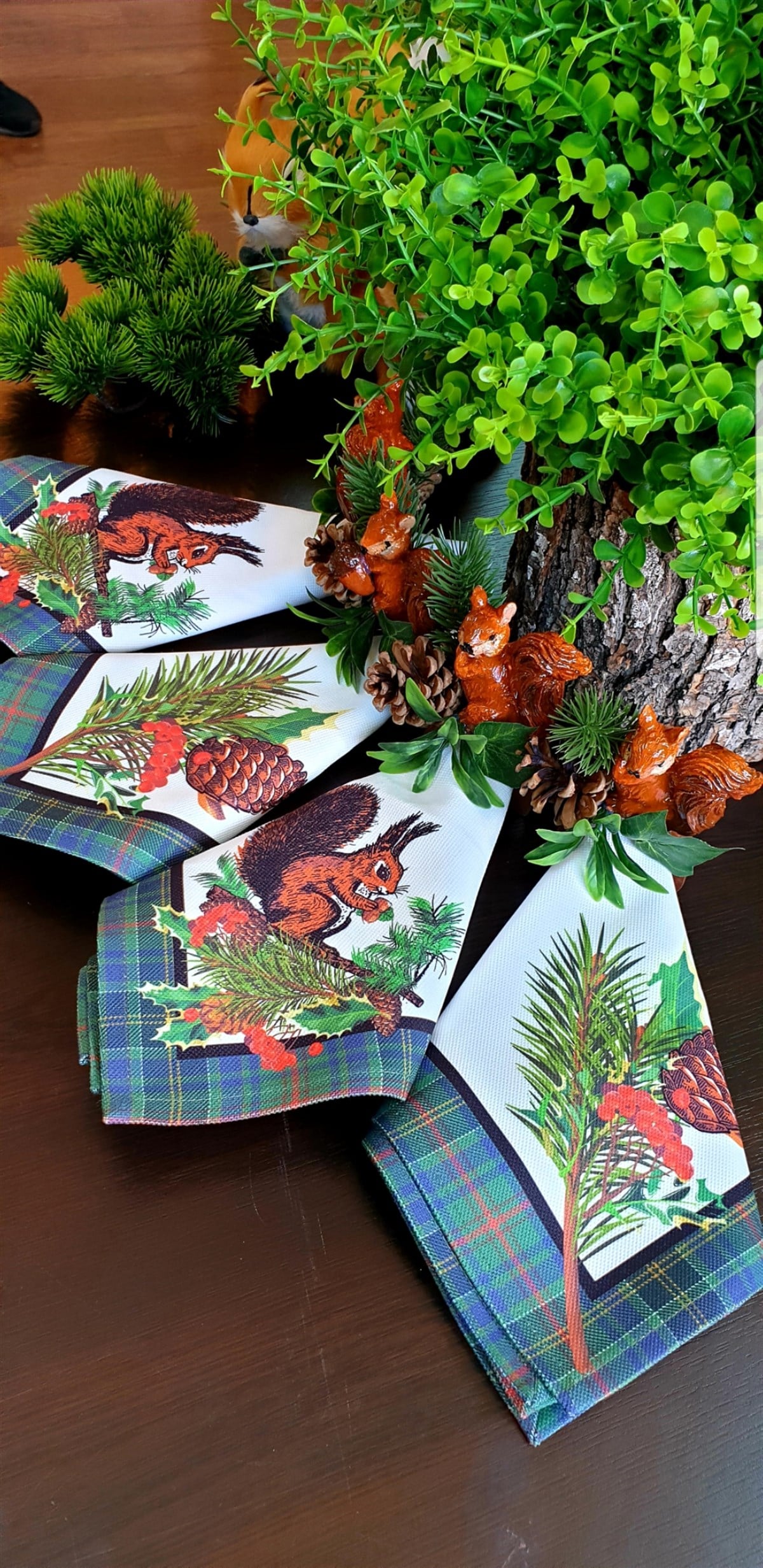 squirrel peçete 6 lı 40*40 cm