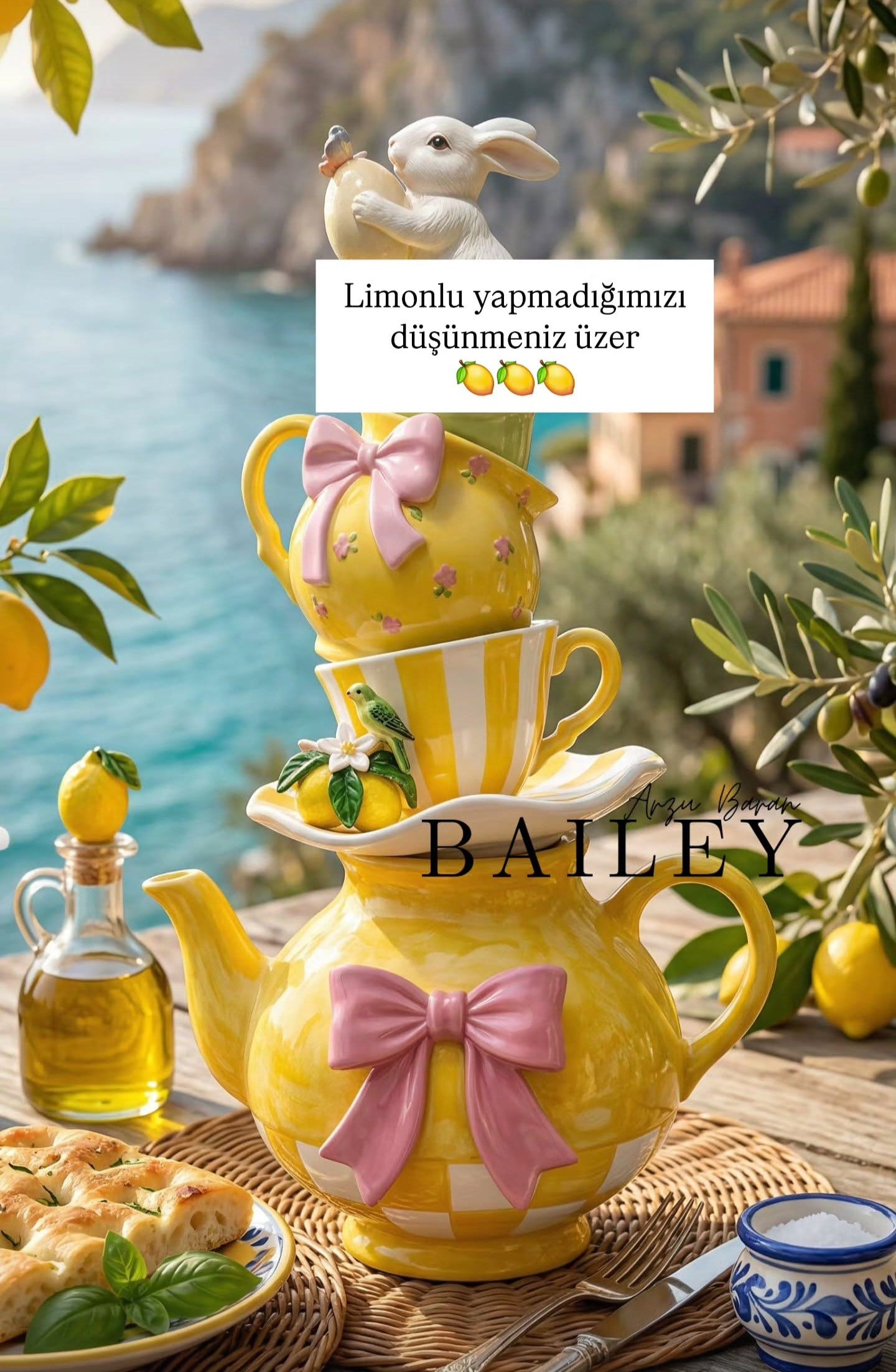 Teapot alice 41 cm