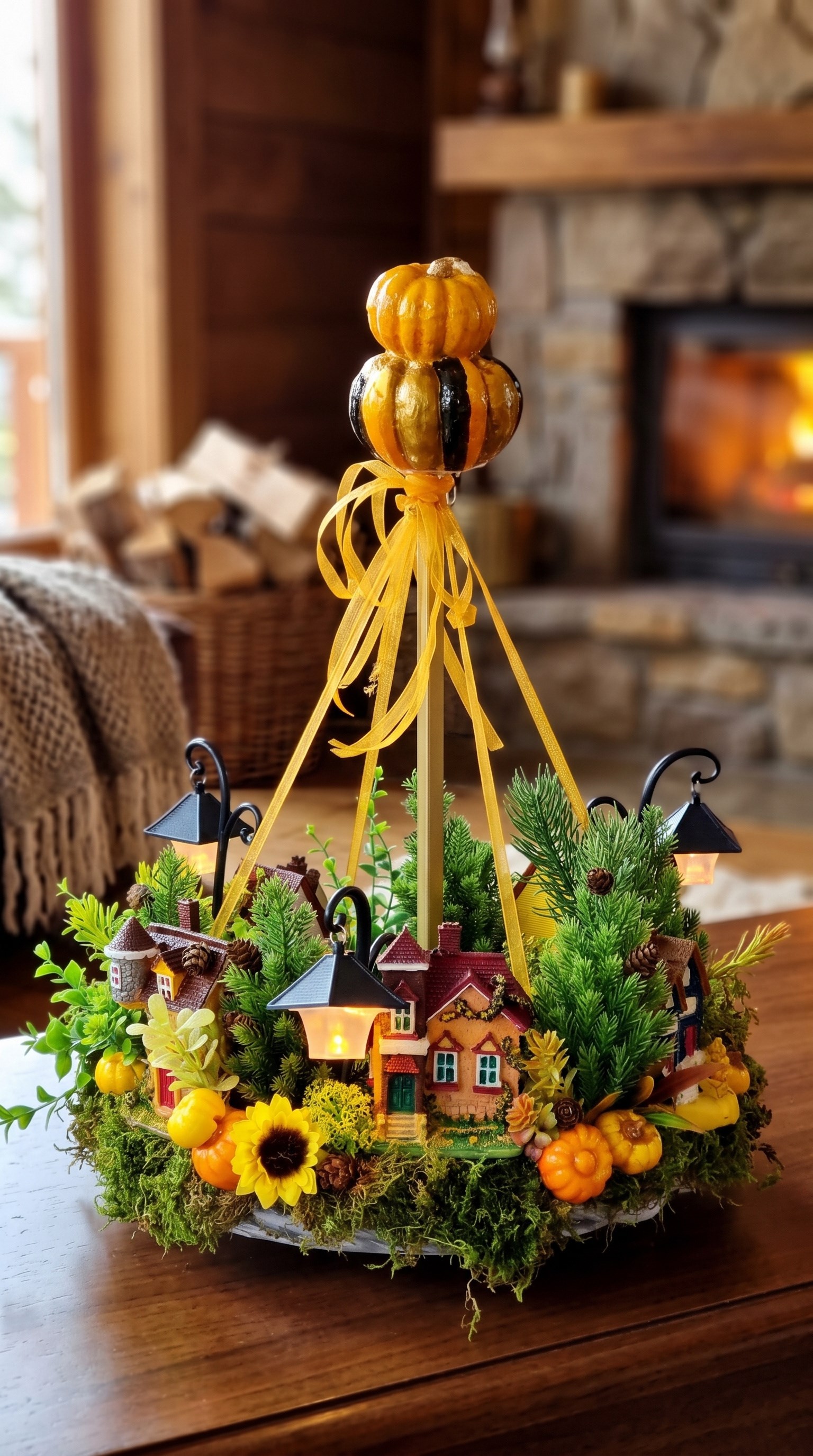 VİLLAGE sallanan deco 34*45 cm