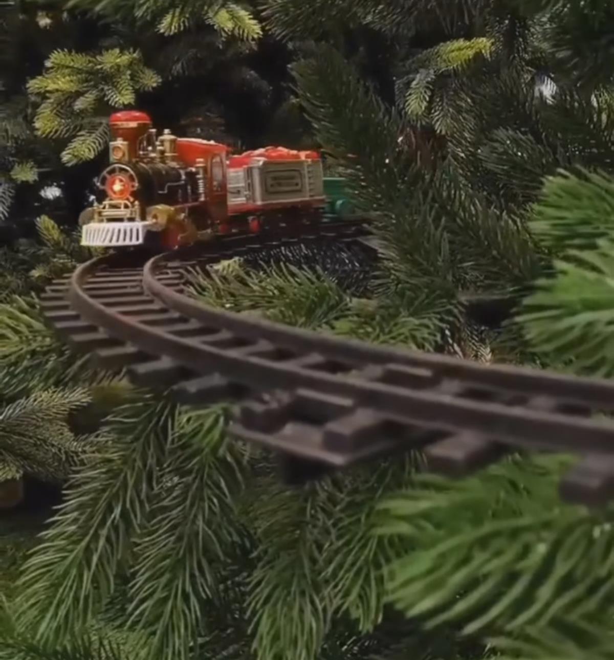 Ağaç tren deco çap 90 cm