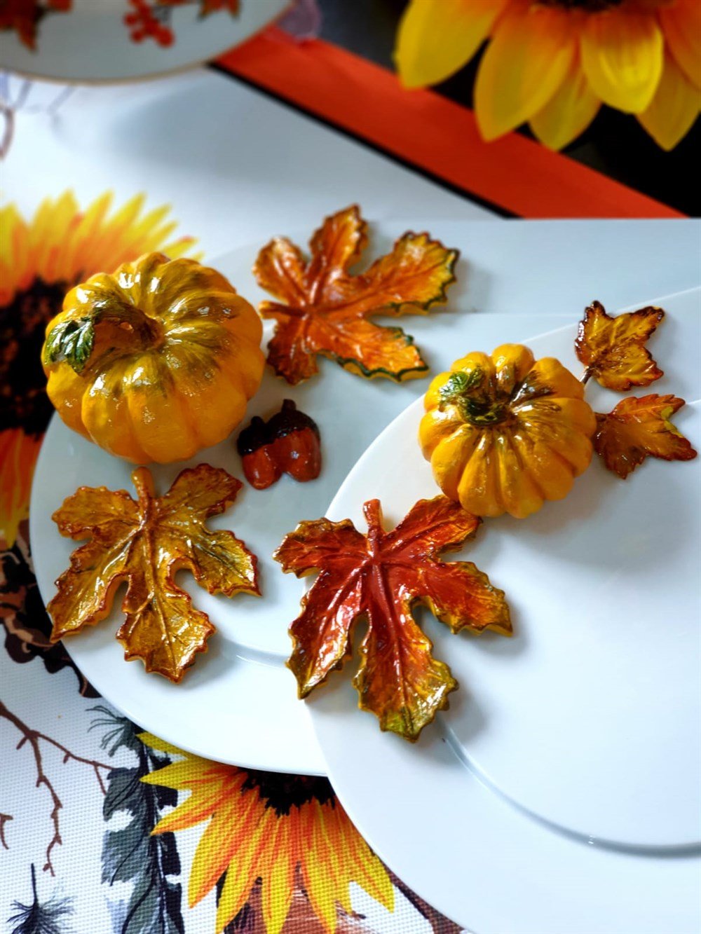 AUTUMN BÜYÜK PORSELEN SUNUM TABAĞI