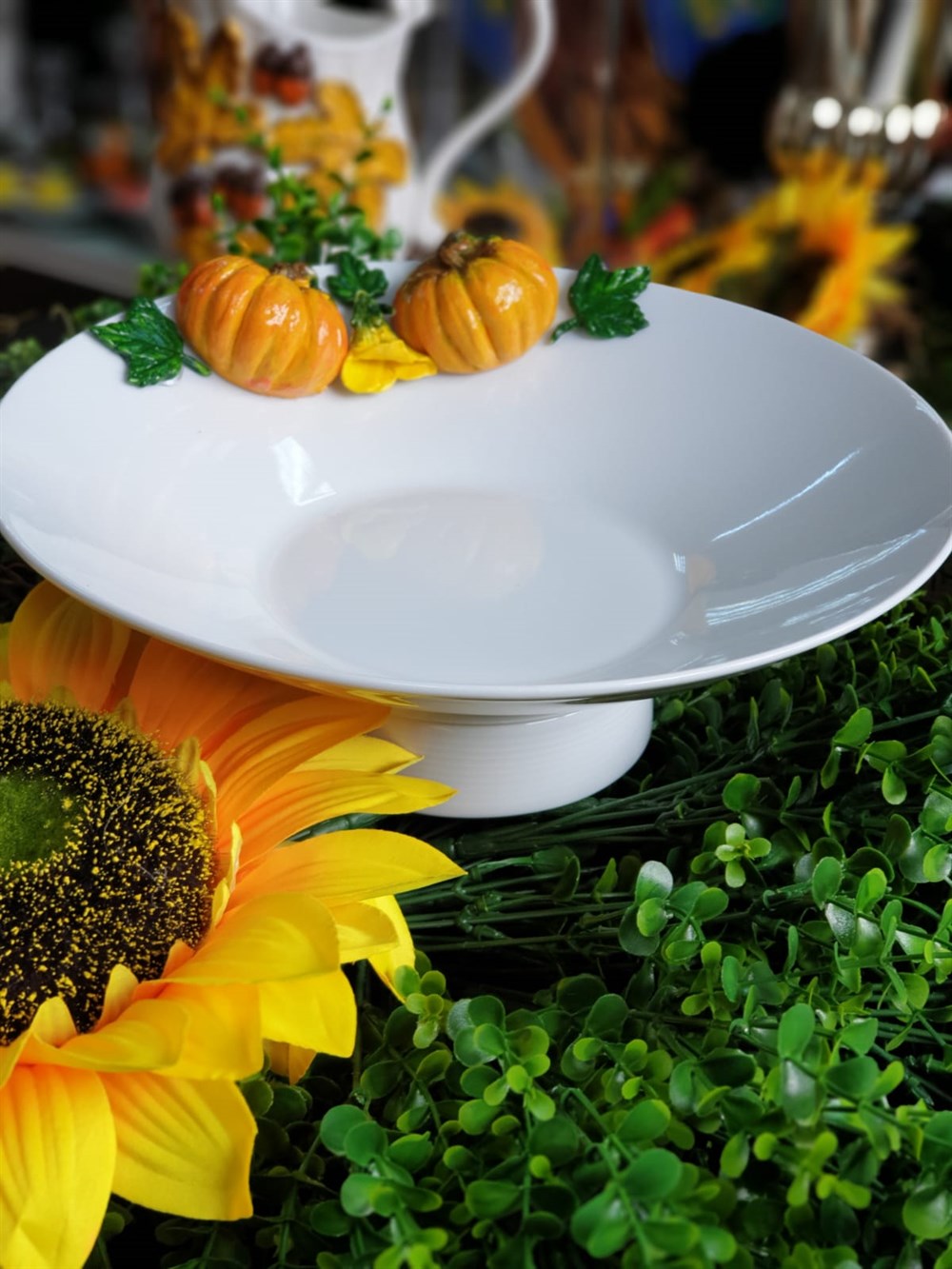 AYAKLI AUTUMN SUNUM TABAĞI