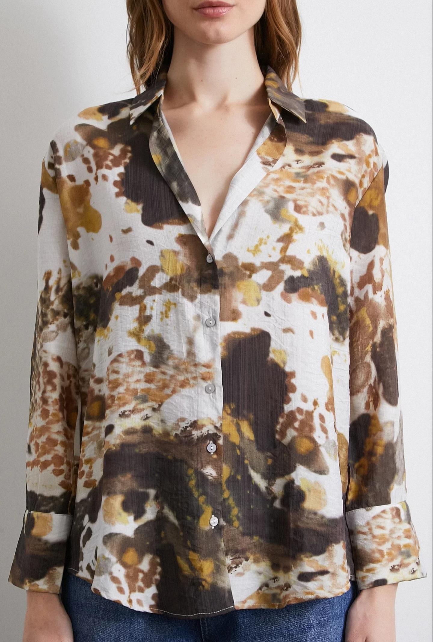 BAILEY_Desenli vual gömlek