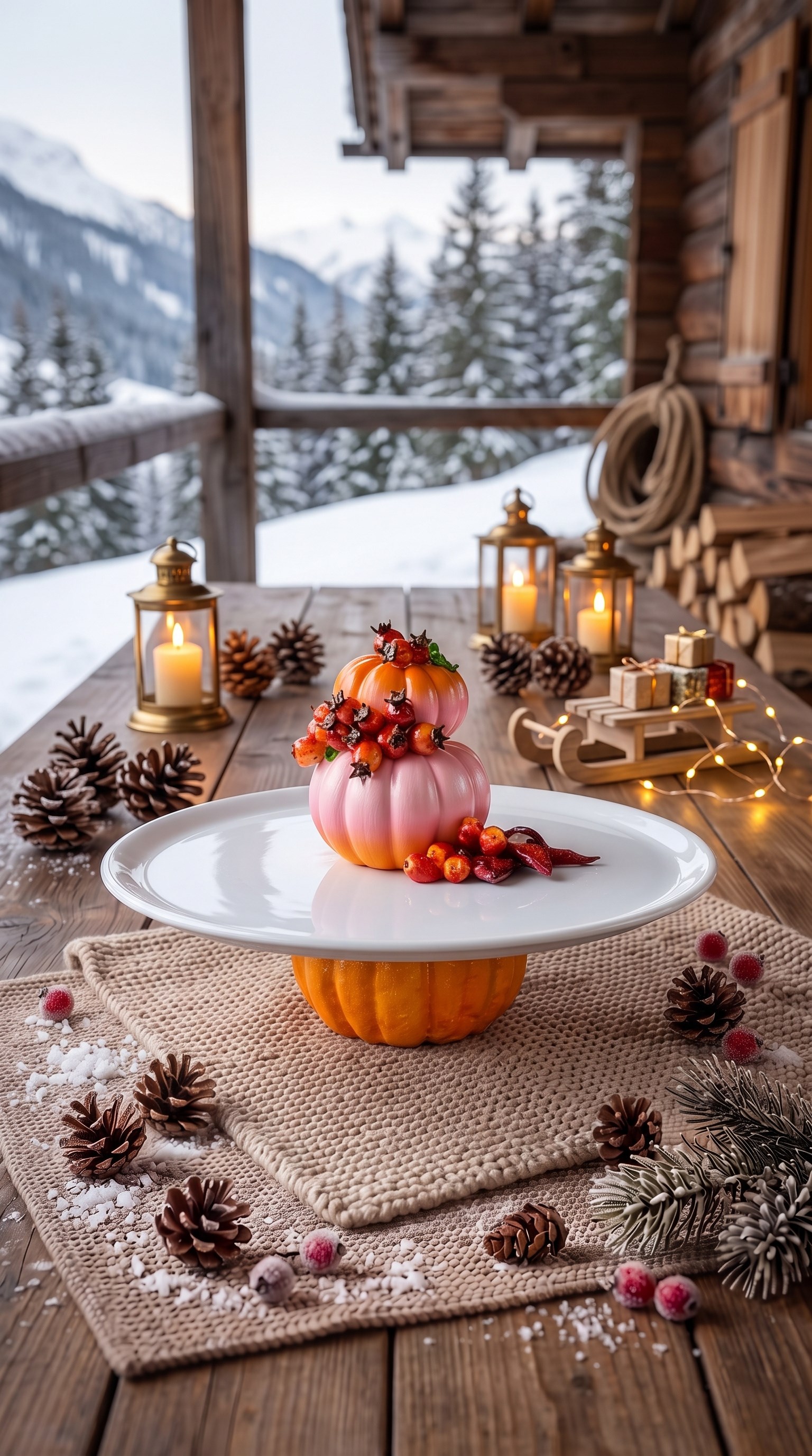 Big Pumpkin Wreath 55*65 cm