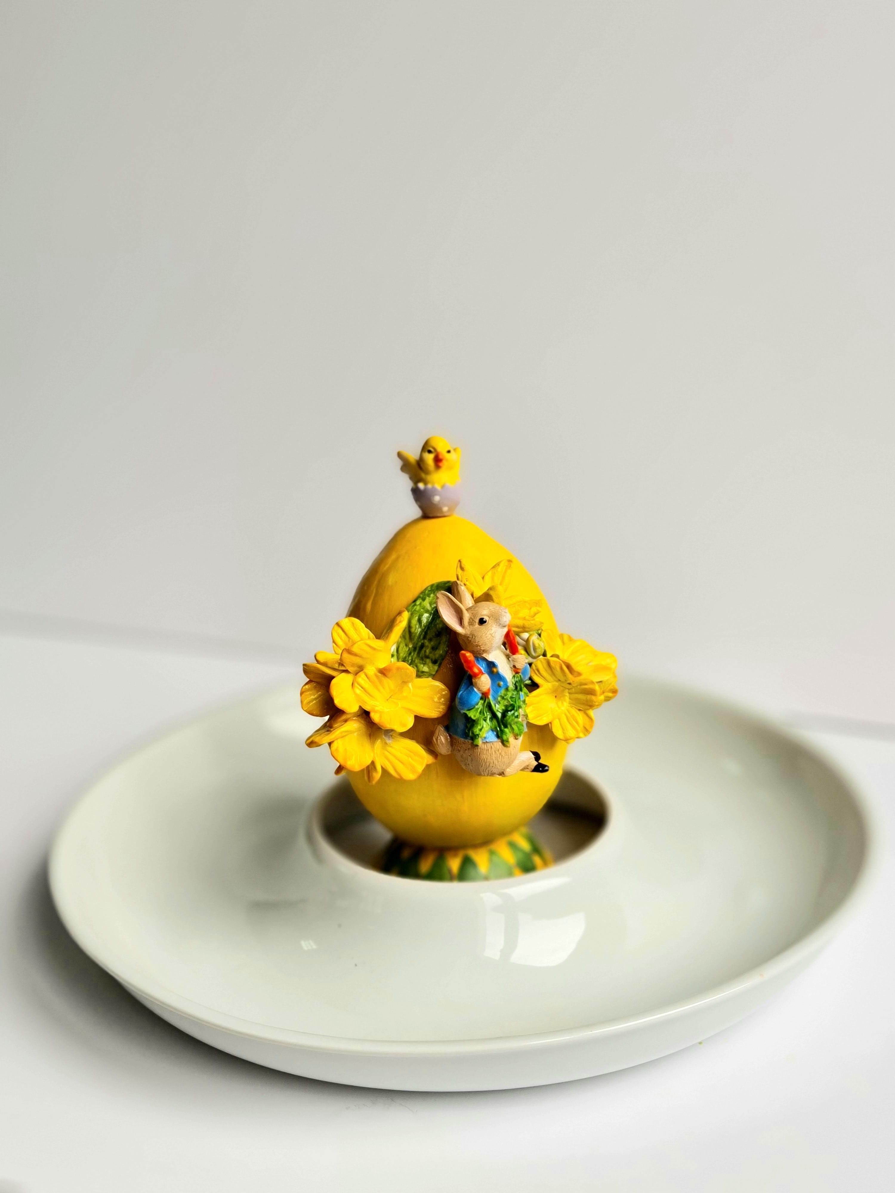 Blondy egg decorlu tabak 29 cm