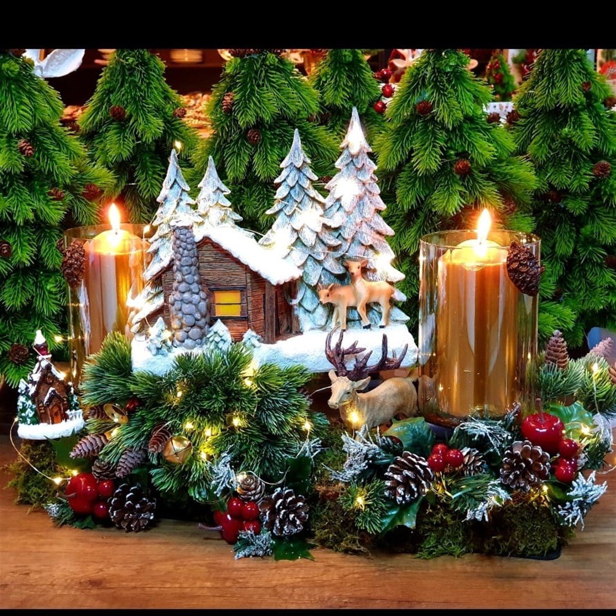 chalet mumluk decor 60 cm