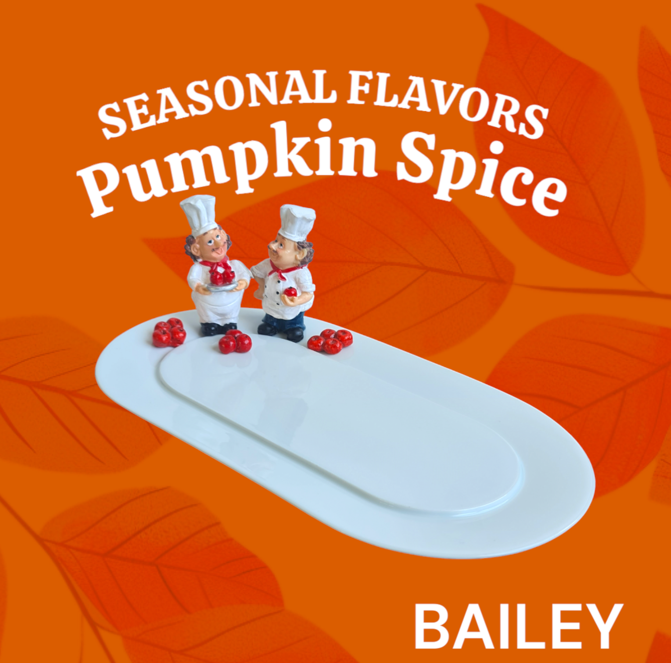 chef in the kitchen flat servis tabağı 34 cm