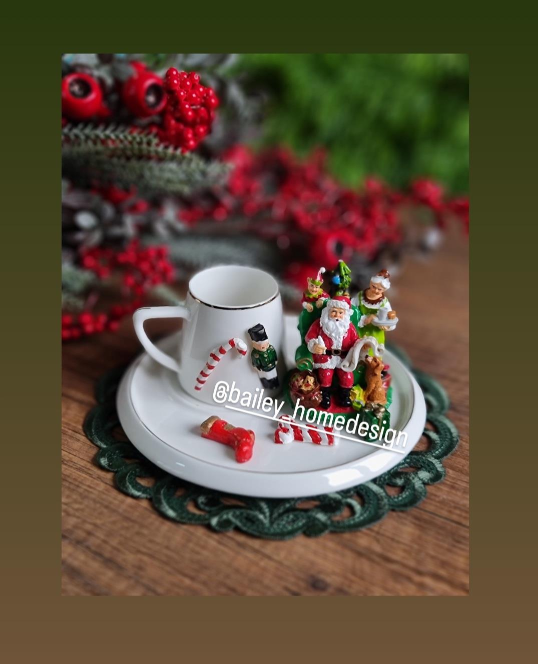 christmas kahve fincanı