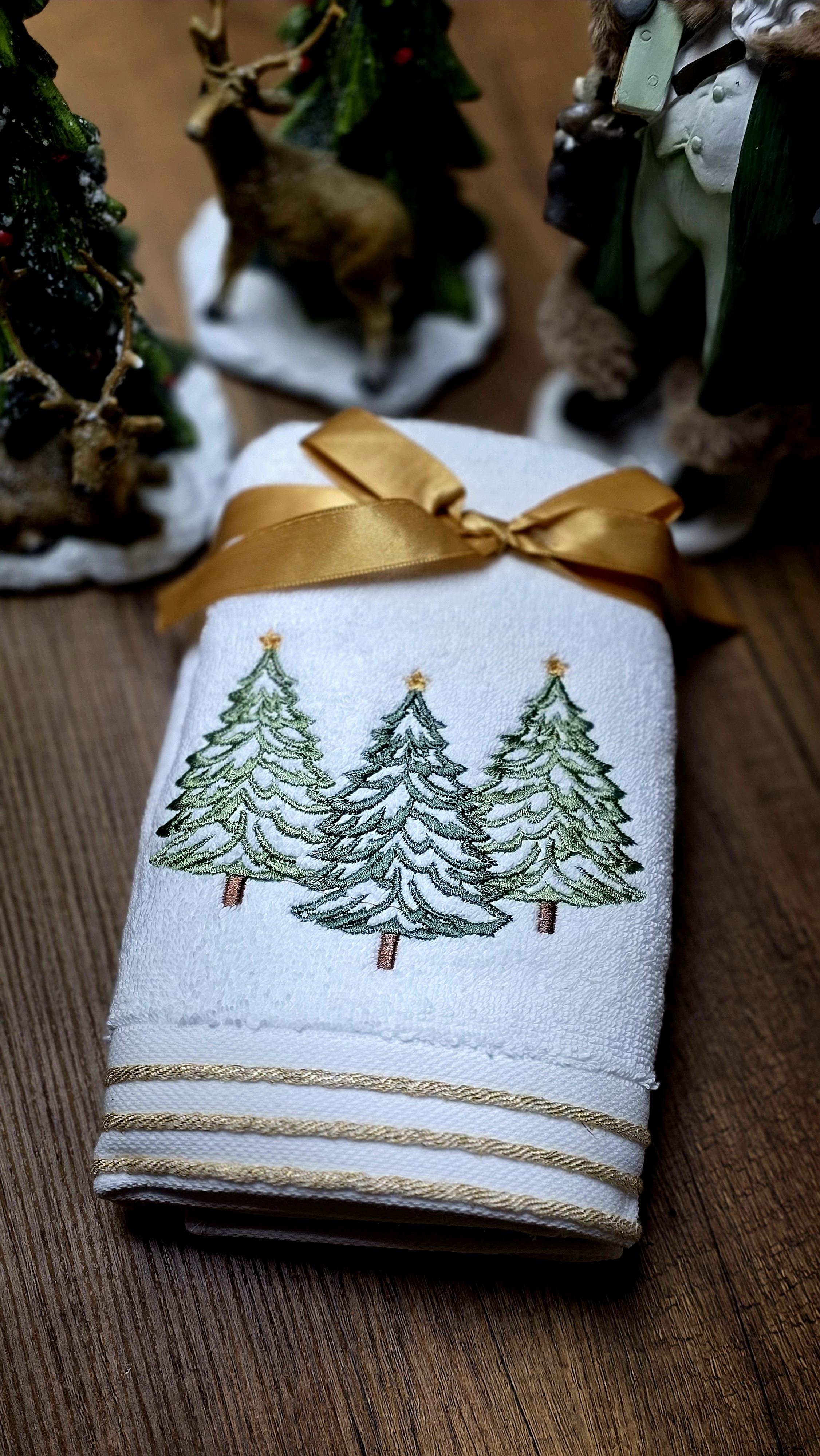 Christmas tree mutfak.banyo havlu 2 li