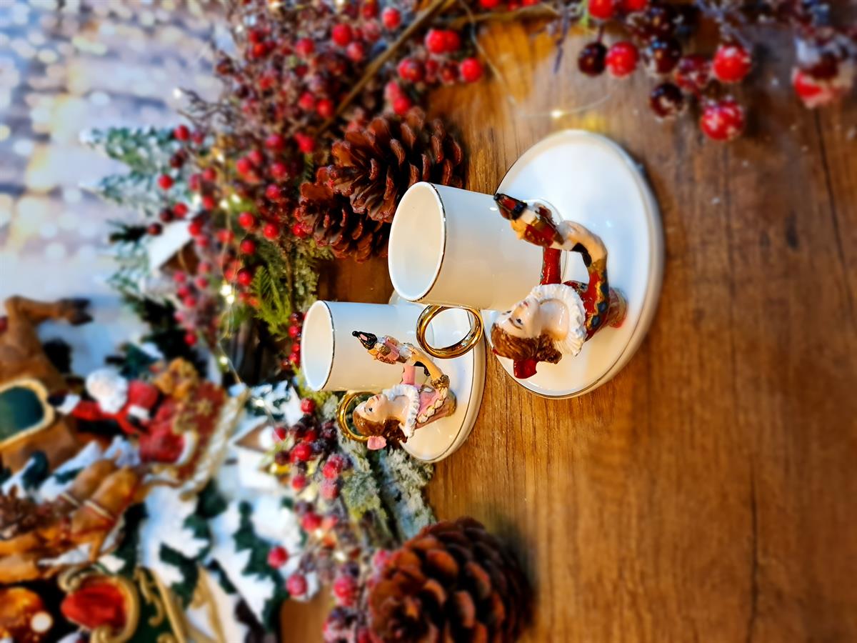 Clara red kahve fincanı